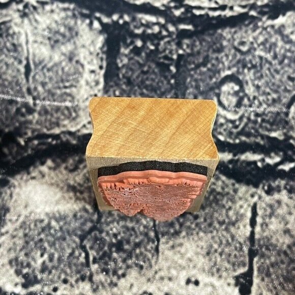 Inkadinkado Pine Tree Wood Stamp for Arts and Crafts, 2.5'' W x 1.5'' L - Picture 5 of 7